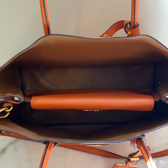 Prada Medium Saffiano Leather Double Bag - Picture 6 of 6